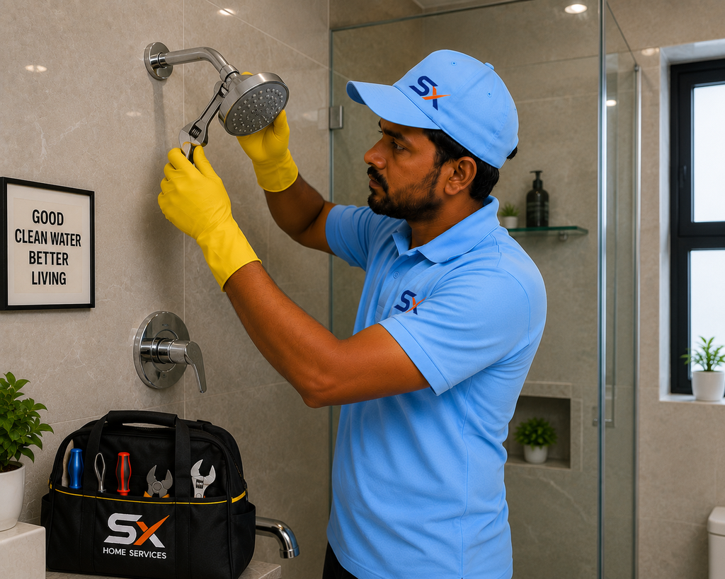 Bath And Shower (Shower mixer tap installation)