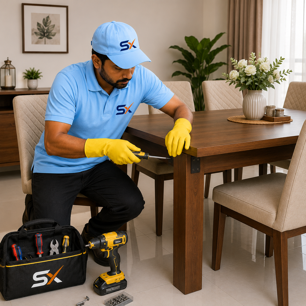 Dining, Dressing and Chair (Dinnig Table repair)
