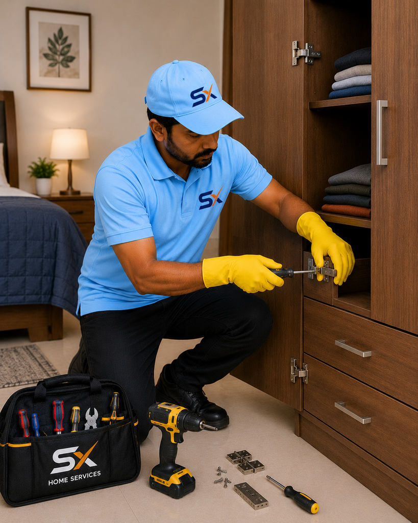 Almirah Fitting And Repair (Almirah fitting NEW/Sqft)