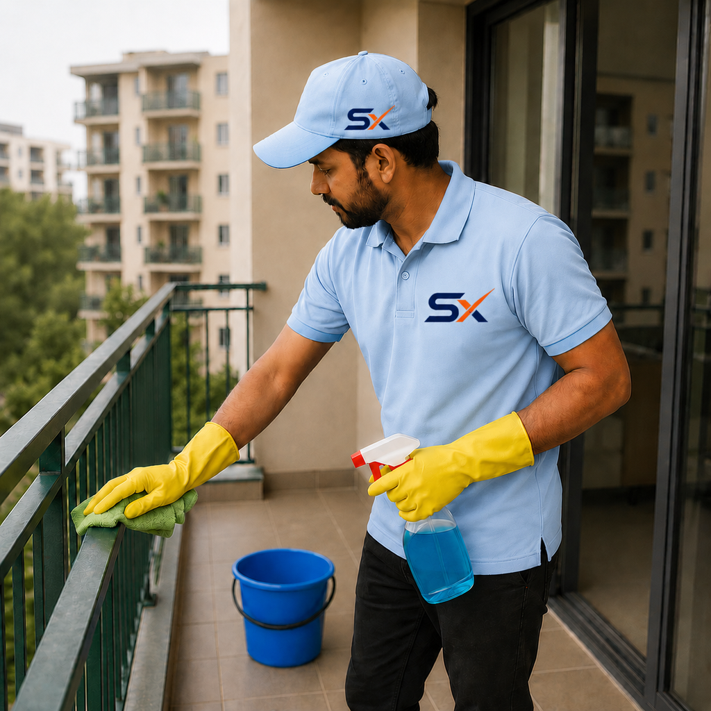 Balcony Cleaning