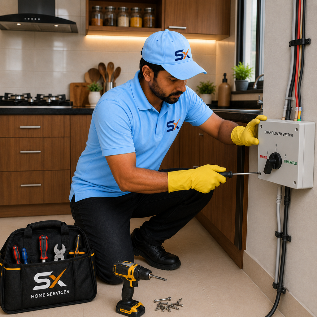Changeover Switch Installation